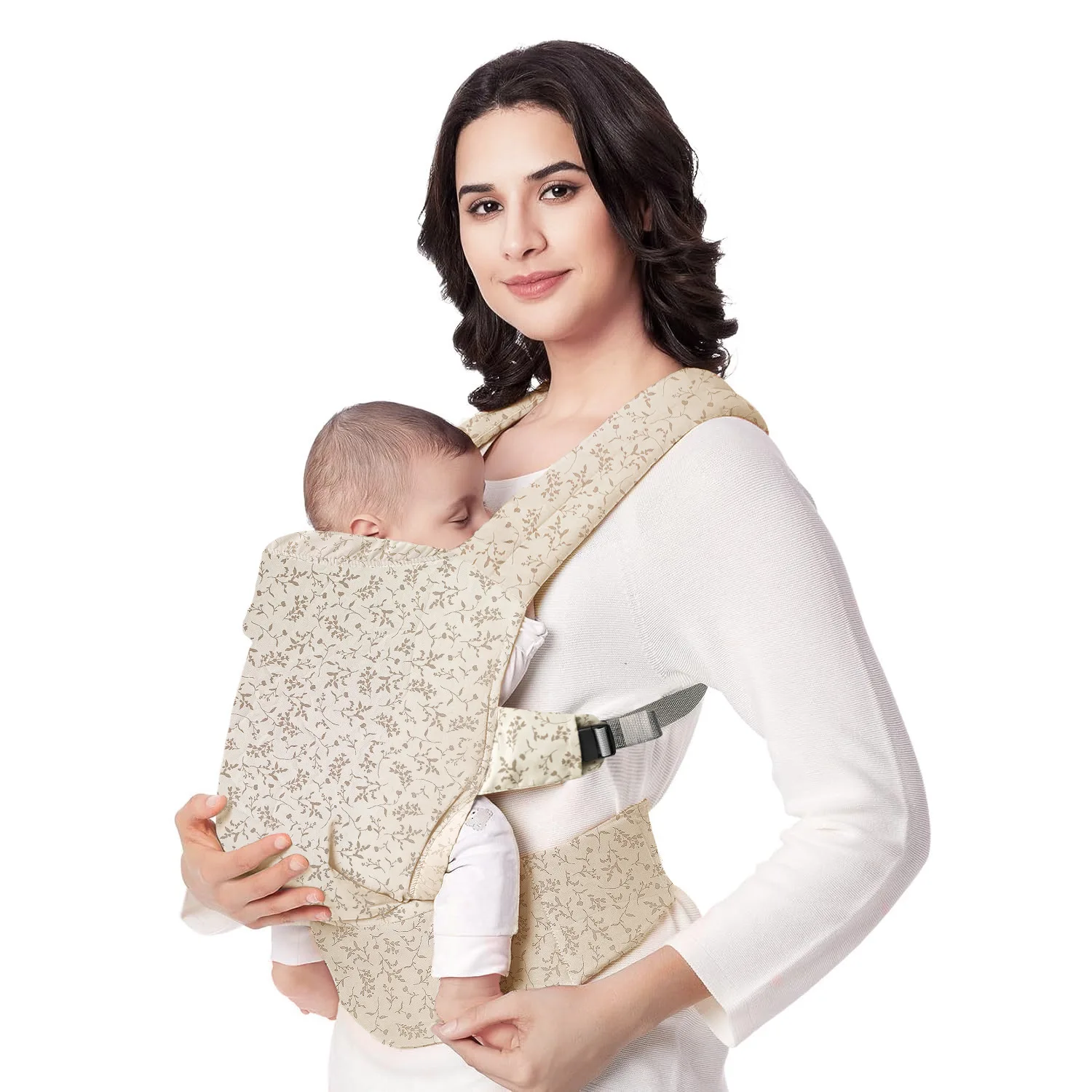 Baby carrier front hugging easy to use lightweight back style breathable