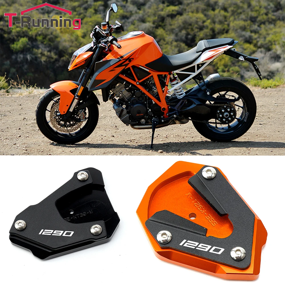 

For KTM 1290 SUPER ADVENTURE S/R/T 2021-2024 2022 2015-2020 1290 SAS Motorcycle Kickstand Kickstand Foot Side Stand Enlarger Pad