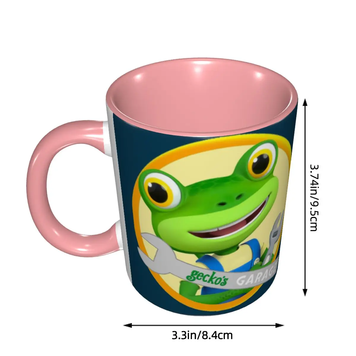 Gecko Garage Mug Funny Ceramic Coffee Cups Tea Mugs Milk Cup Drinkware Gifts for Friends