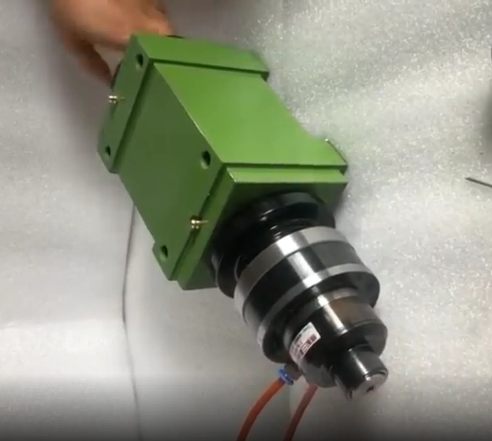 

0.005mm High-precision small spindle, rotary spindle power head, automatic belt pulley spindle