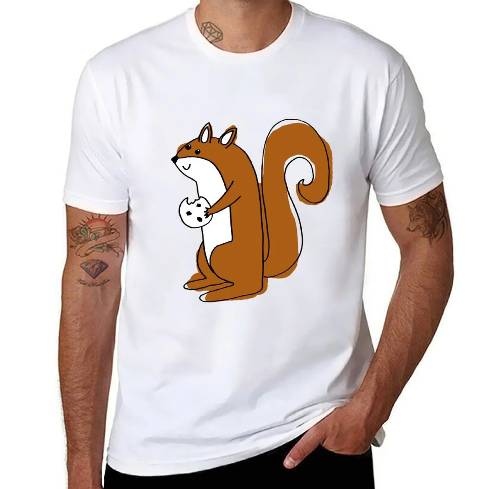 

squirrel T-Shirt t shirt man casual t shirt for man t shirt man designer T-shirt