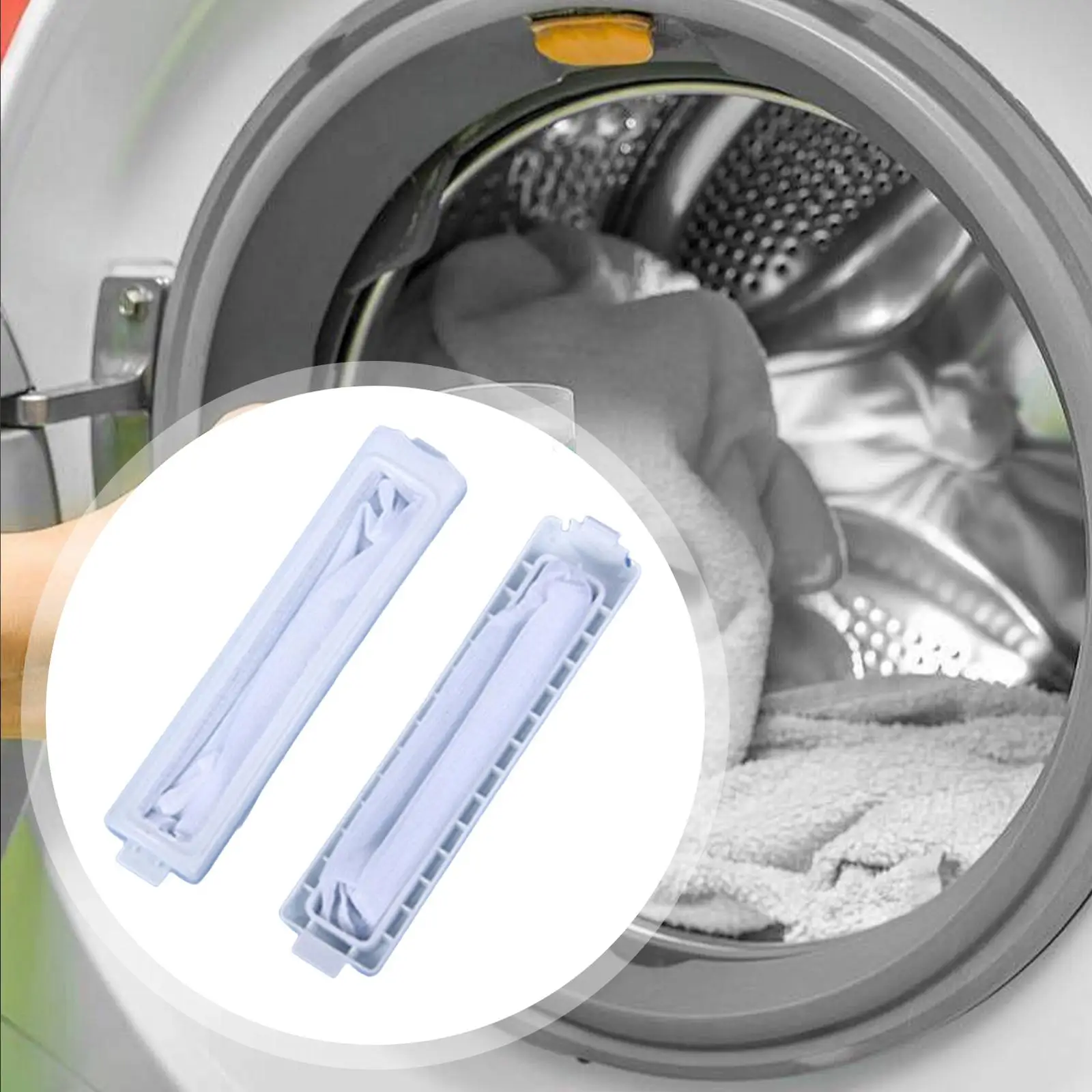 Washing Machine Lint Filter Mesh Debris Trap Durable Filter Bag Accessory for ASW-42EG and Other Models