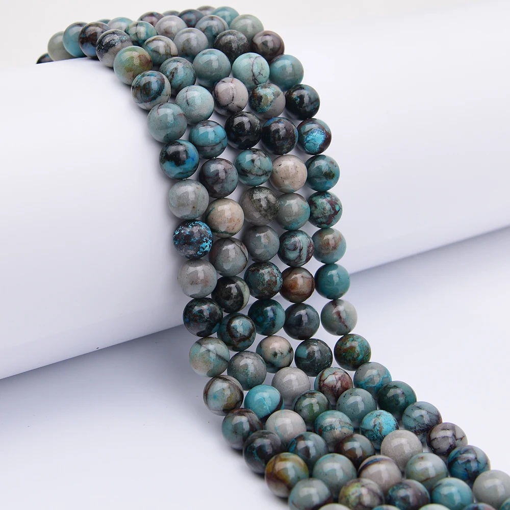 

Натуральные гладкие круглые бусины APDGG из камня Феникс, 12 мм, синие, 15,5 дюймов, для самостоятельного изготовления украшений