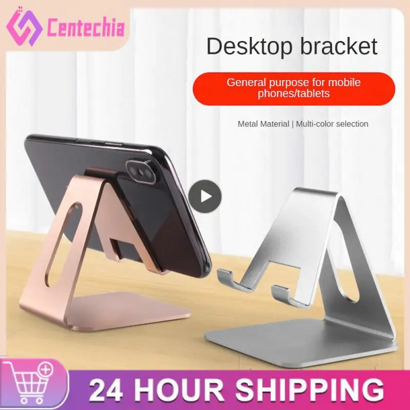 Universal Cell Phone Stand Desk Holder Aluminum Alloy Phone Tablet Bracket for 11 SE 7 8 for iPad Cell Phone Holder