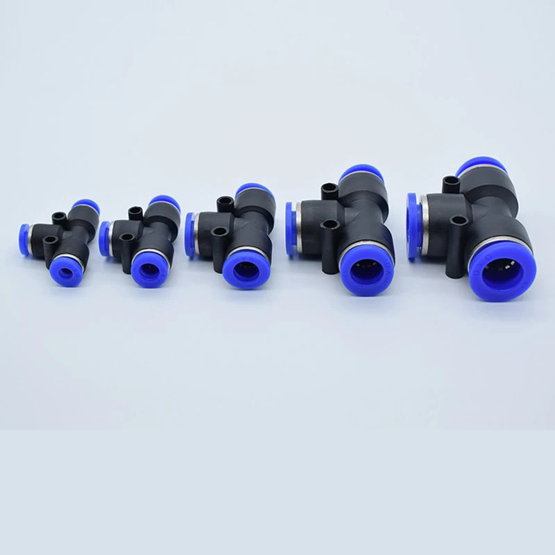 PE-4 Pneumatic Fittings Pipe Connector Tube Air Hose Quick Release Fitting 4mm 6mm 8mm 10mm 12mm 16mm