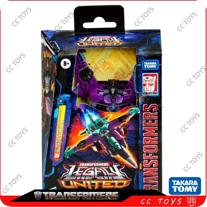 W magazynie Transformers Toys Legacy United Deluxe Class Cybertron Universe Slipstream Figurki akcji Roboty Kolekcje anime