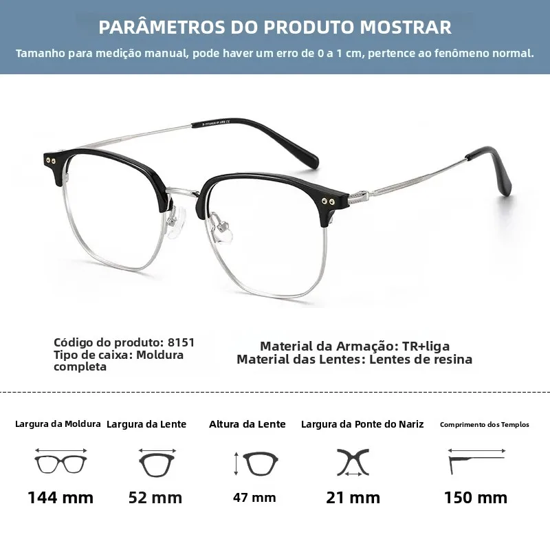 超薄型老眼鏡男性用抗ブルーライト抗疲労眼精疲労防止コンピュータ拡大老眼眼鏡