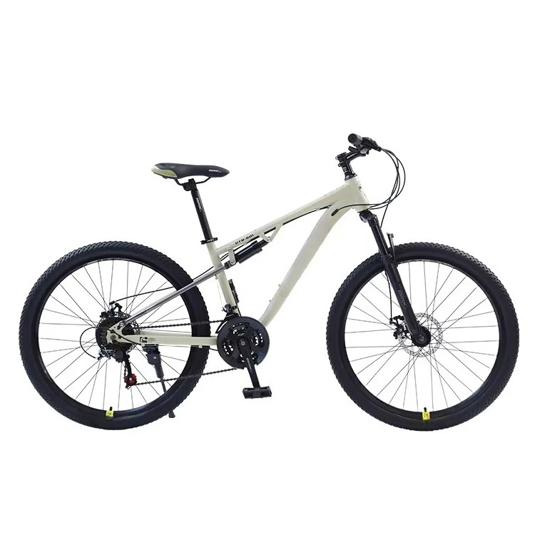 

New 21 speed adult mountain bike 26 inches 29 inches large wheel adult bicycle double disc brake