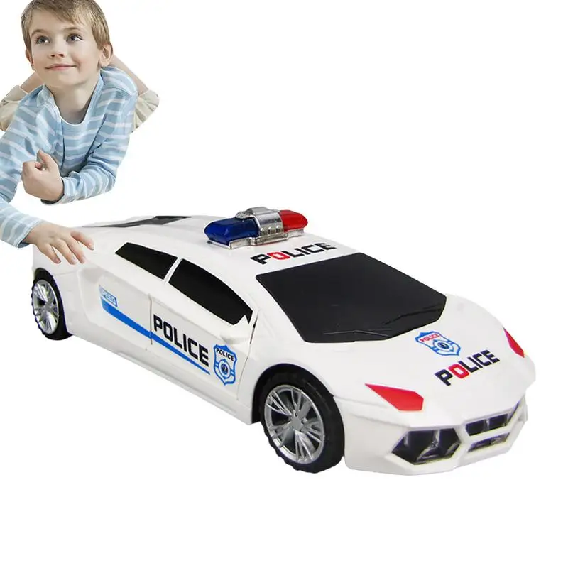 Urgent Vehicle Car Toy Simulation Kids Cars Toys Electric Toy Cars with Projection Light & Sound Auto Open Door Toddler Toys