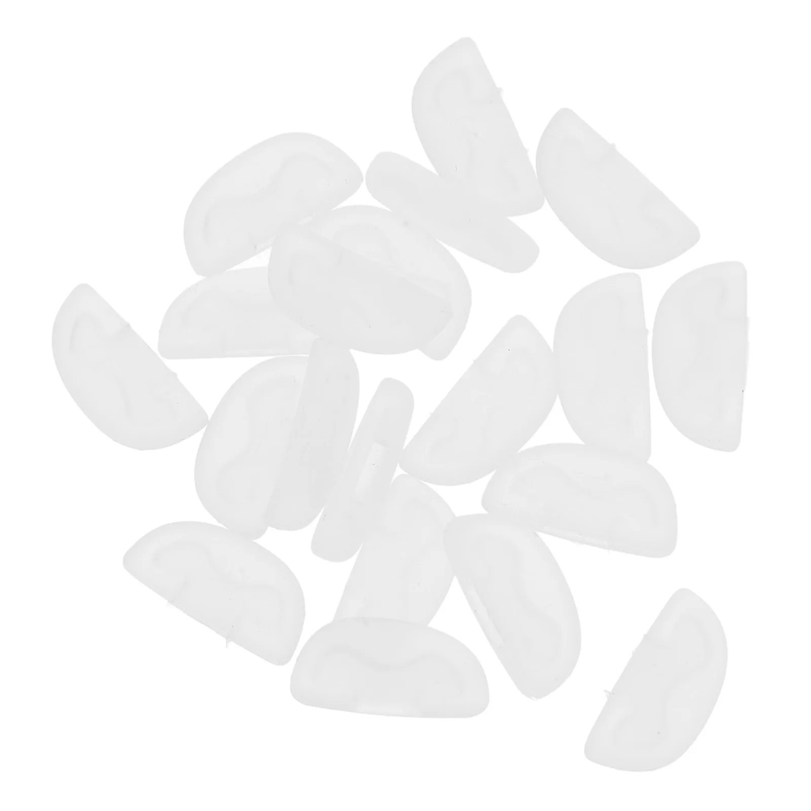 

10 Pairs Silicone Nose Pads Antislip for Glasses Eye Replacement Eyeglasses Accessories Insert