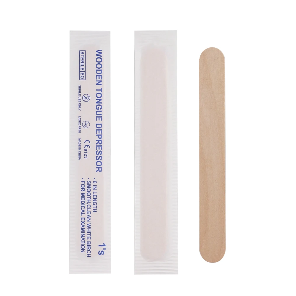 30/50/100/200 قطعة المتاح الوشم خافض اللسان الجسم أدوات الصبح خشبية الجسم إزالة الشعر عصا التعبئة بشكل فردي