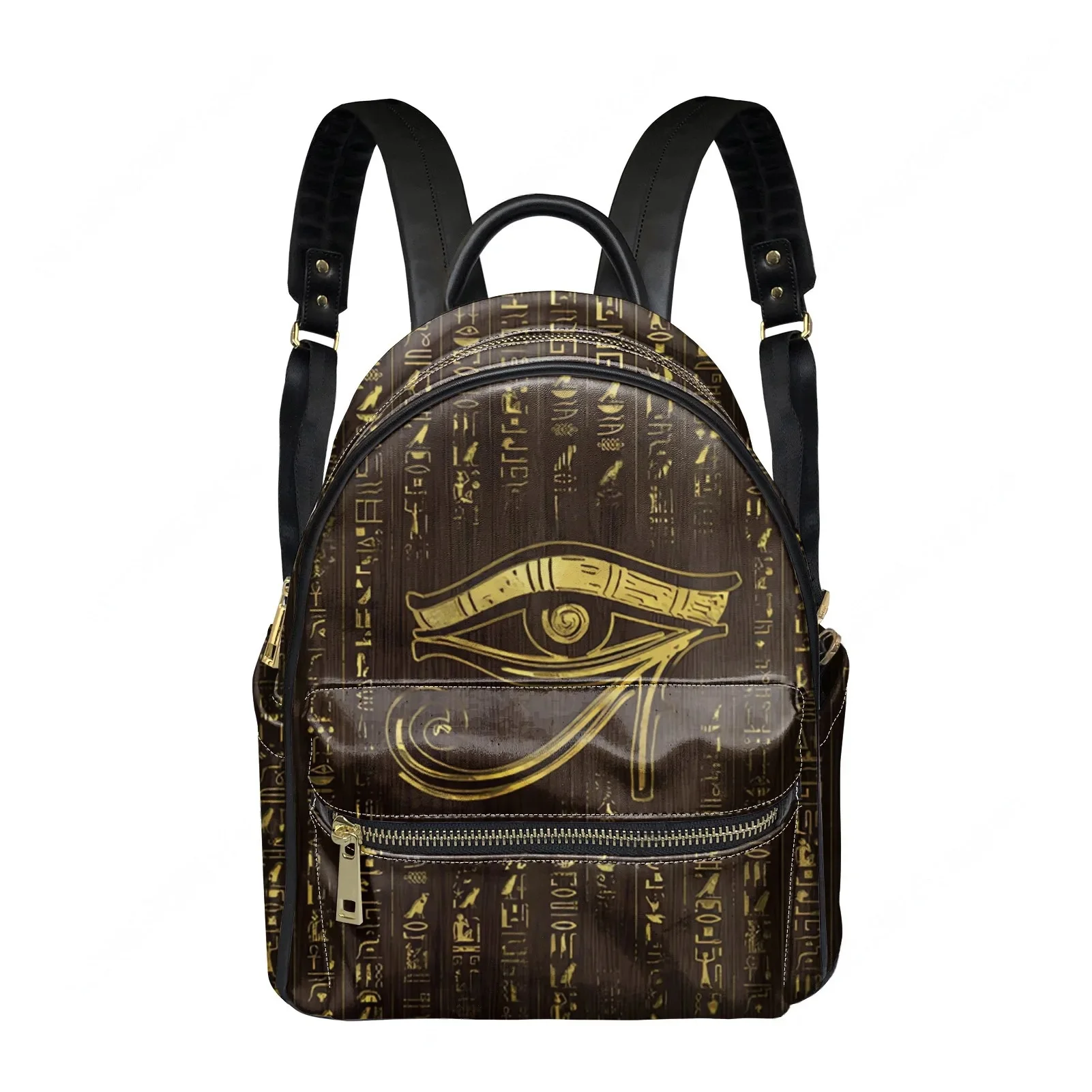 

Horus Egyptian God Eye of Egypt Backpack Womens Men Personalized Double Shoulder Bag Business Travel Bookbag Gift Daypack