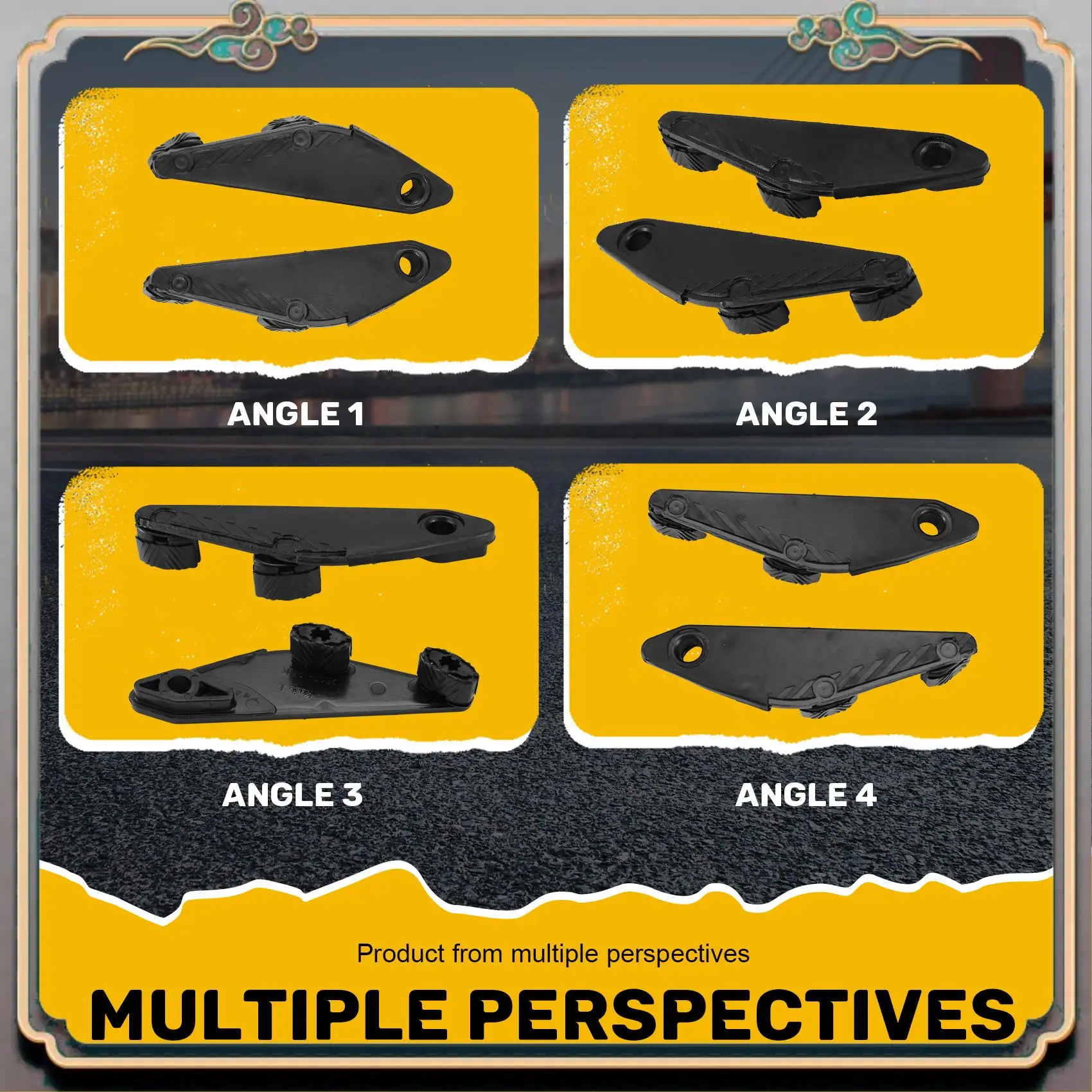 

Reliable-Brand New Sunroof Clip Slideway Ceiling Bracket 81651-1P000 81652-1P000 For Kia Sorento 2009-2012 Hyundai IX35 Sportage