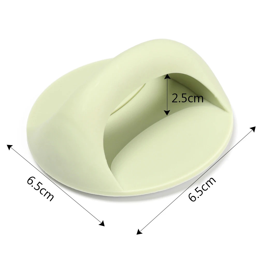 Maniglie per porte autoadesive manopole rotonde in plastica maniglie per guardaroba multiuso finestre in vetro frigorifero ausiliario