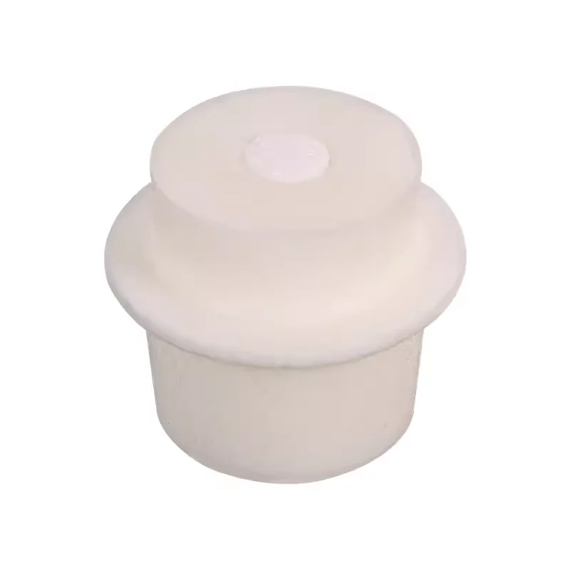 10PCS Foamed silicone stopper with sand core for laboratory heat-resistant conical flask Erlenmeyer flask stopper