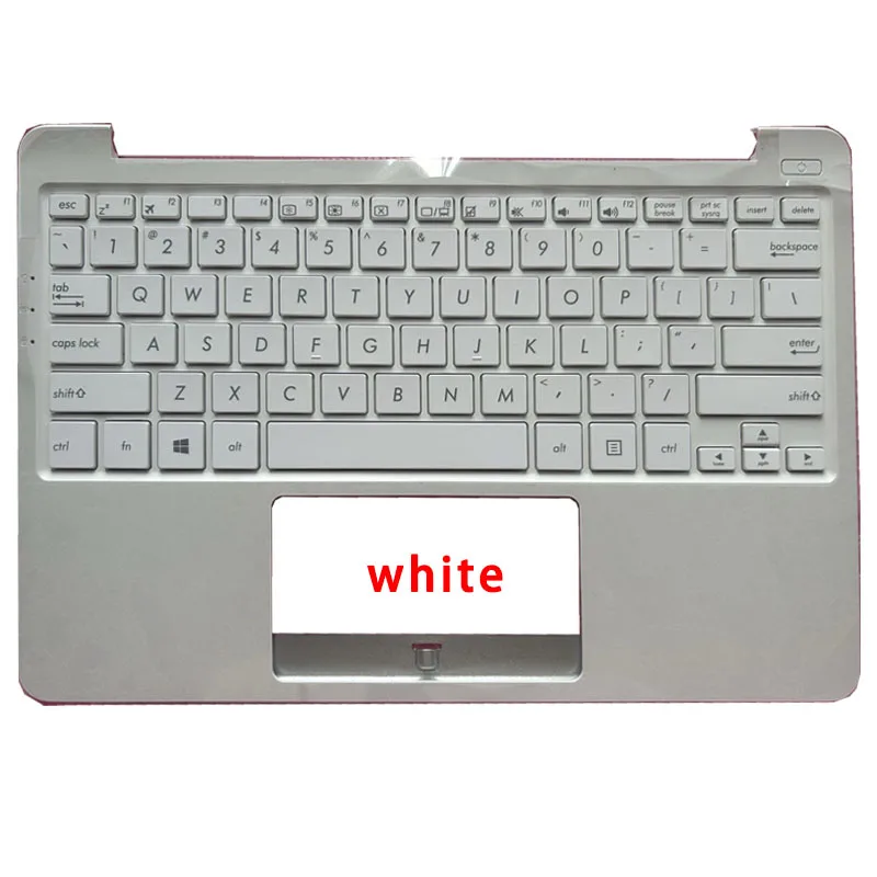 New For Asus EeeBook E203N E202SA;Replacemen Laptop Accessories US Keyboard White