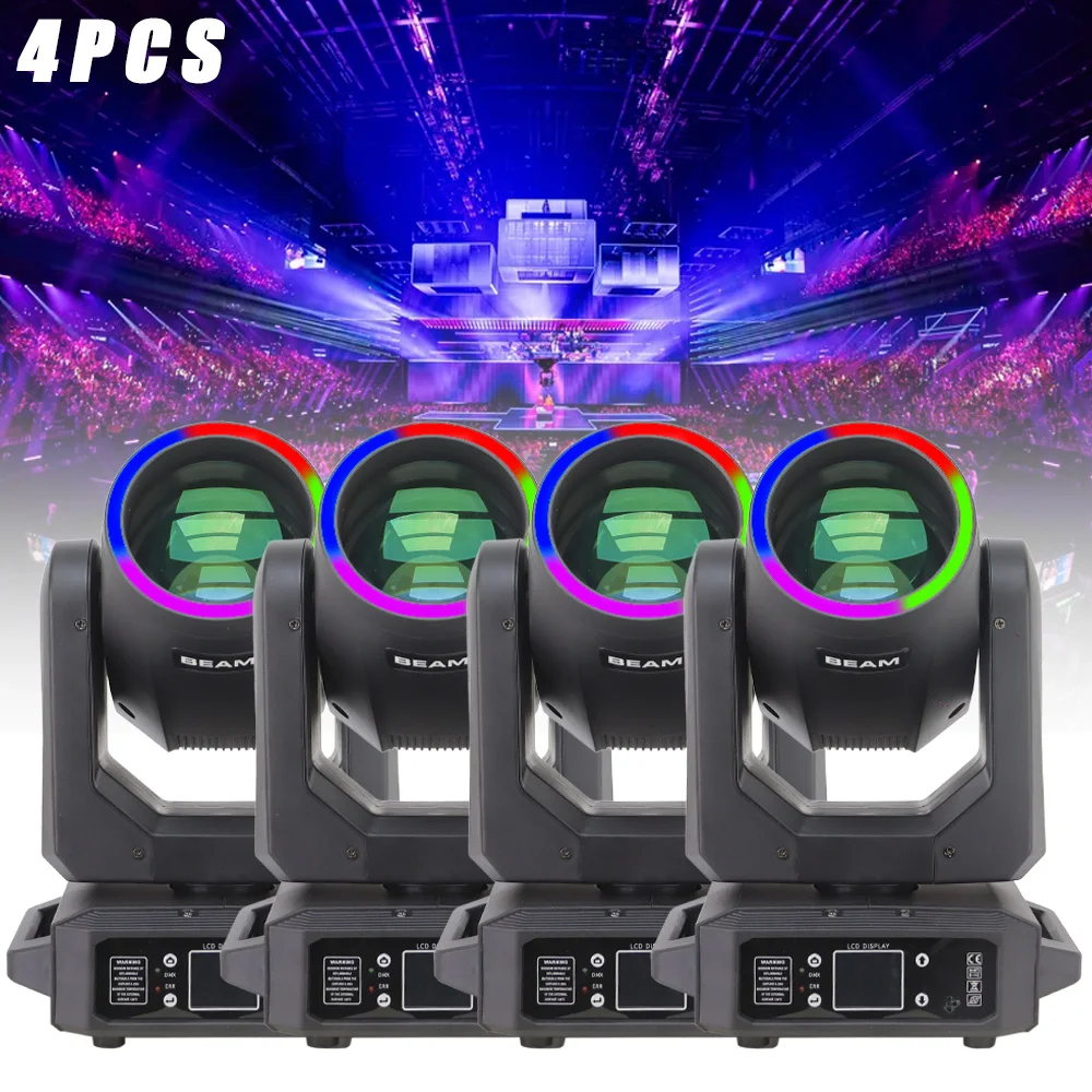 beam gobo moving head stage iluminacao discoteca decoracao de festa bar dmx music lights led 200w pcs por lote 01