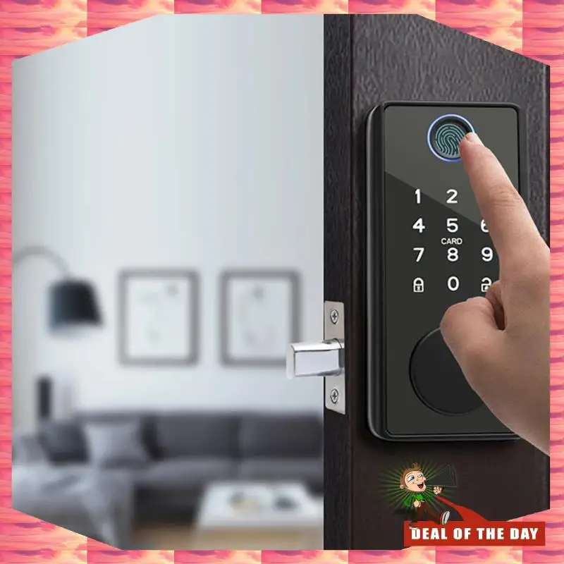 24-Hour Delivery Tuya App Remote Control Smart Door Lock Indoor House Electronic Lock Deadbolt Withkeys Lock
