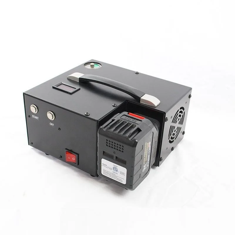 110V/220VPiston-type Air Compressor Oil-free Air-cooled Low-noise Portable Pump Compressor High-pressure Air PCP Compressor