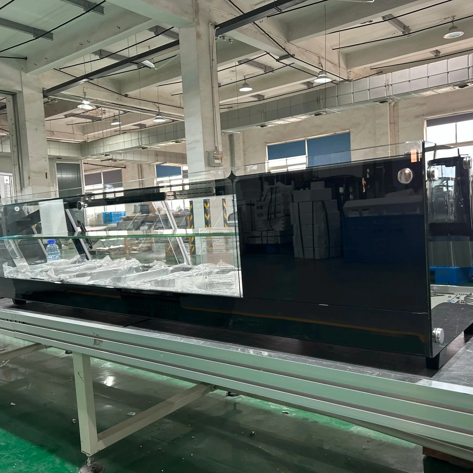 High Quality Stainless Steel Electric Countertop Sushi Showcase New Condition Refrigerator Sushi Display Chiller Fridge For Sale