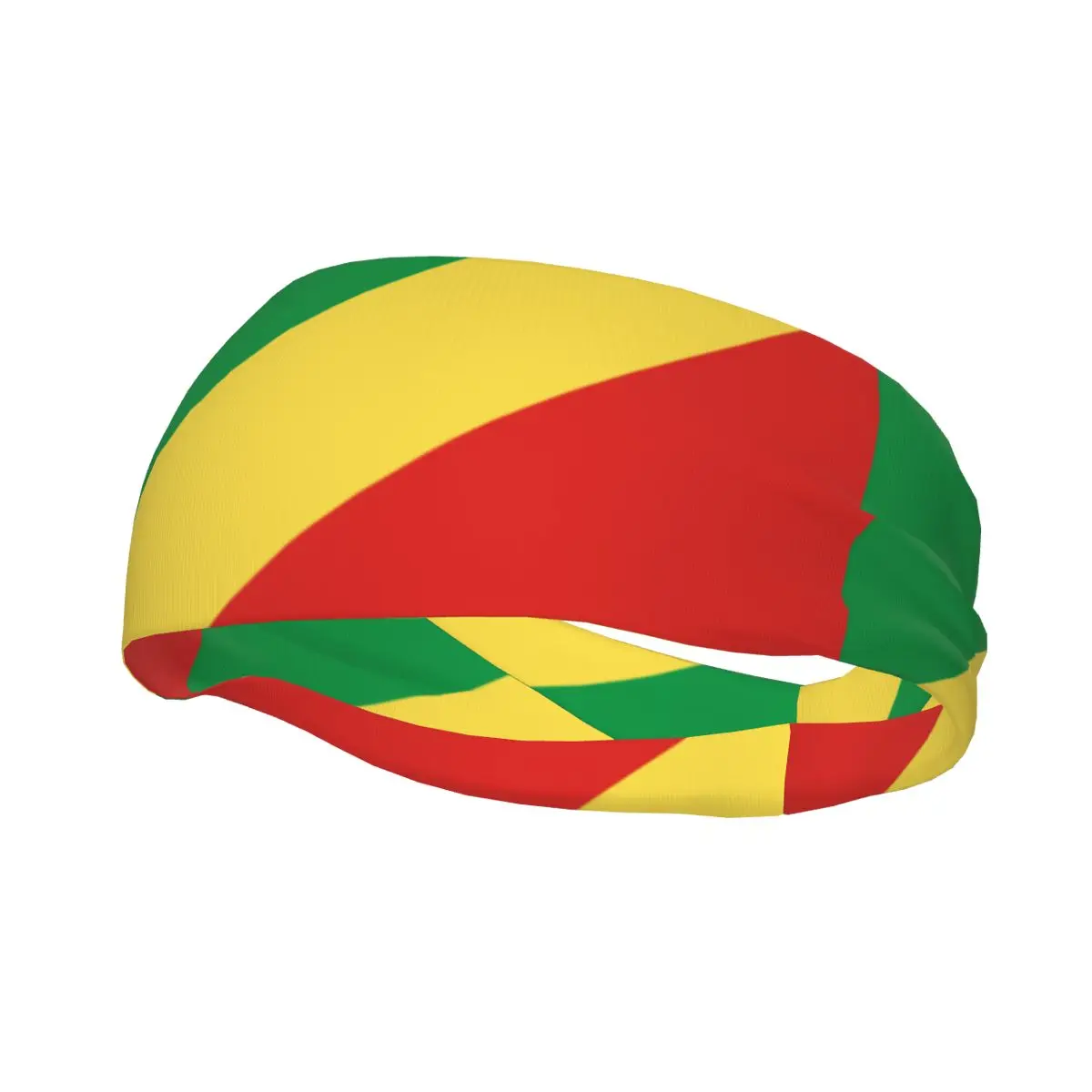 

Republic Of The Congo Flag Elastic Hair Band Yoga Headband Makeup Hair Hoop Headwrap