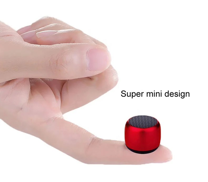 Speaker Manufacturer Mini Small Size Metal Body Bluetooth Speaker 2w Portable Sound Boxes