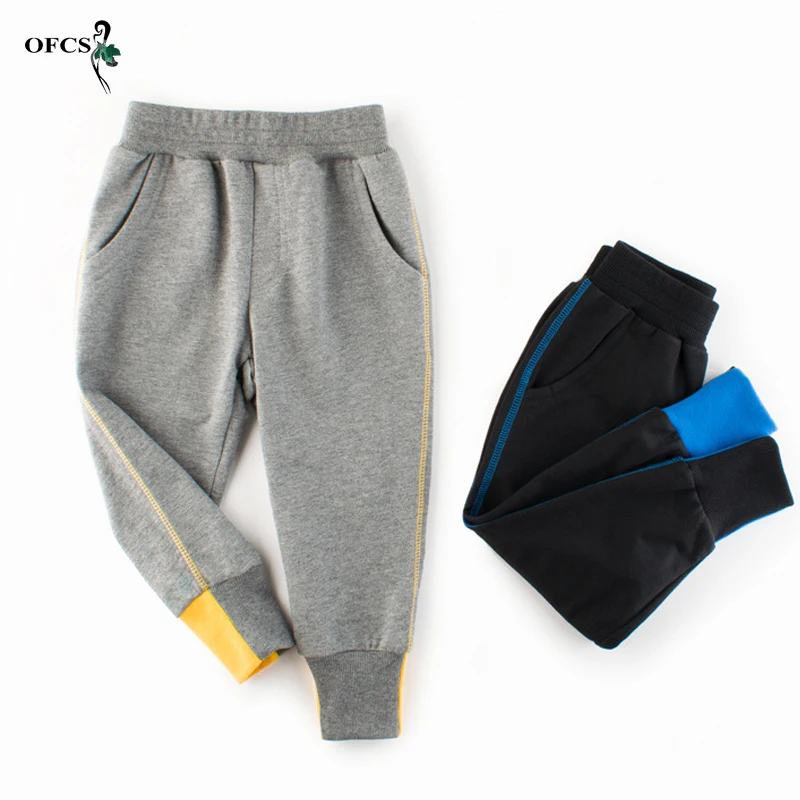 Children's Ankle-Length Pants Girls Boys Clothes Fashion Splice Outdoors Sports Long Pants Casual Outwear Enfant Garcon Trousers