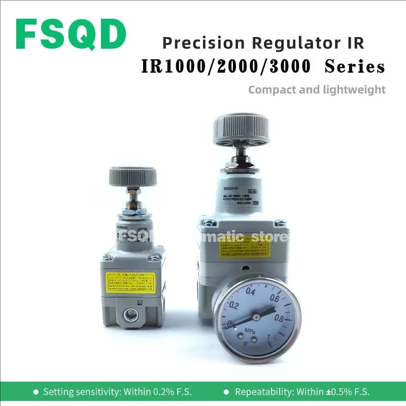 

IR2000 IR2010 IR2020-02 02BG 02B-A IR2020-F02 IR2010-F02BG Precision pressure regulatingvalve IR Series