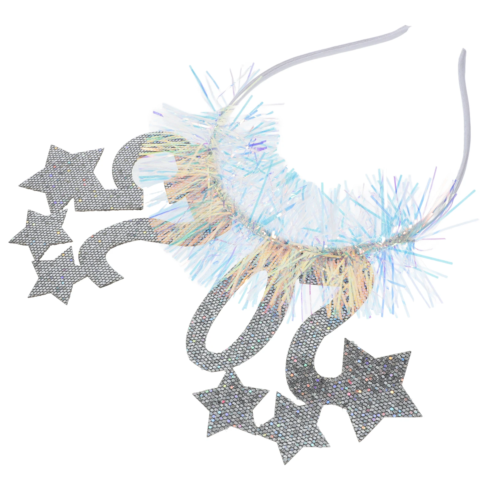 

Symphony Star 2025 Hair Year Headb Women Glitter Hair B Party Decorations Festive Adult Tinsel Accessories