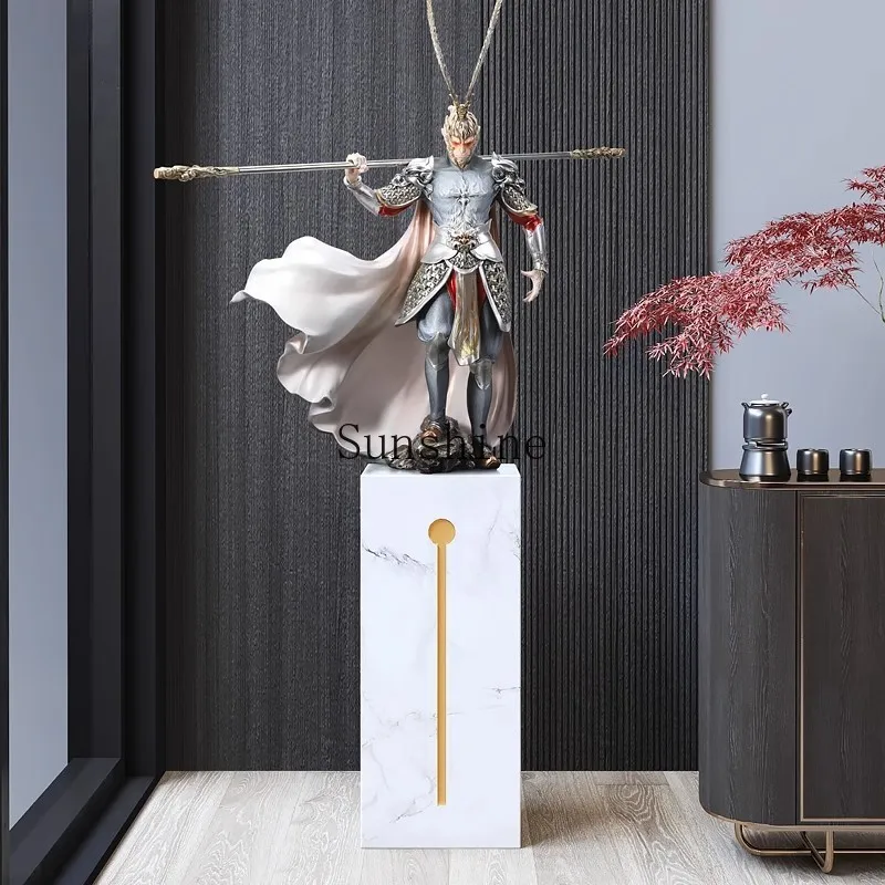 

Fight to defeat the Buddha ornament sculpture living room entrance light luxury high-end decoration