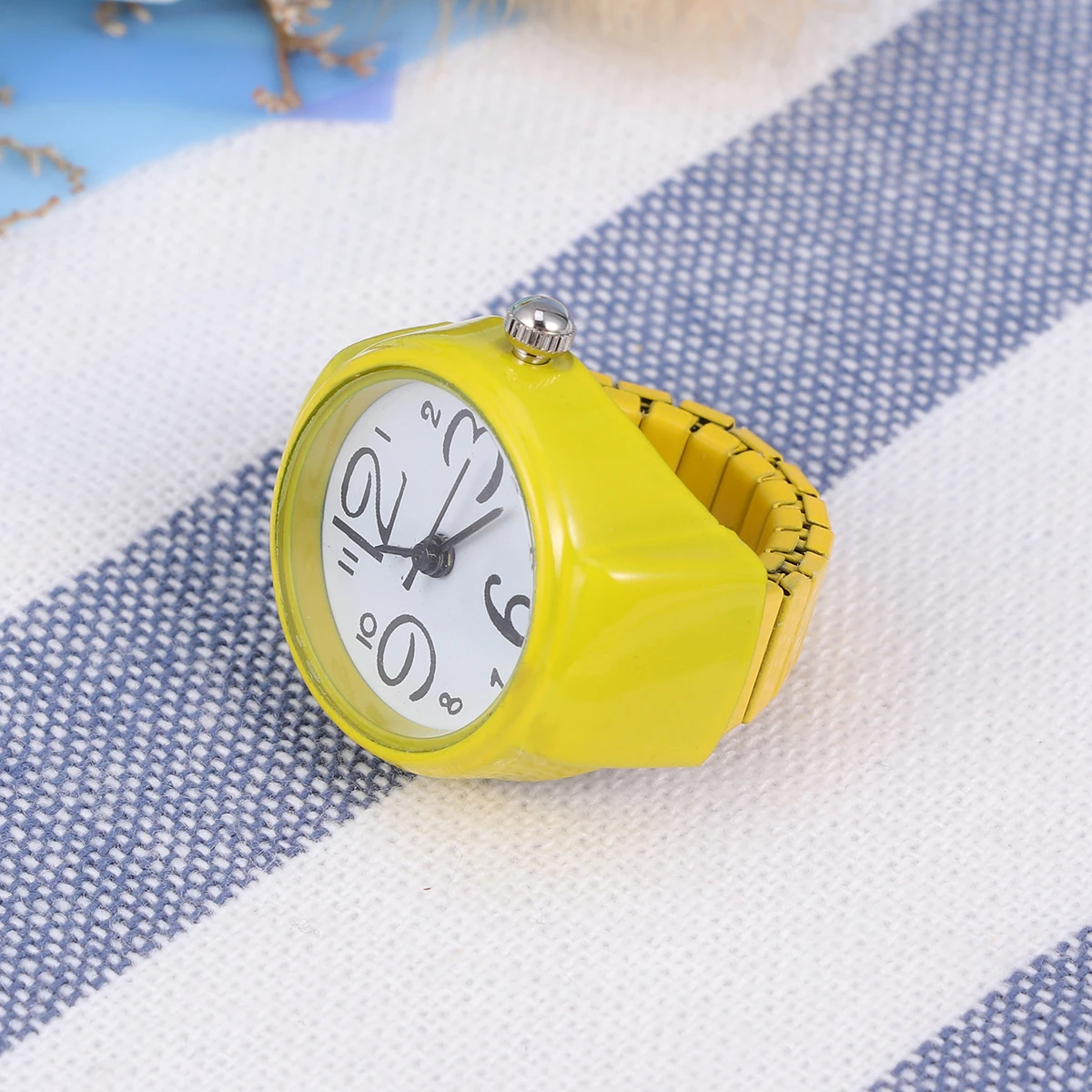 

Watch Watches for Men Fashion Ring Finger Christmas Watch-shaped Mini and Women