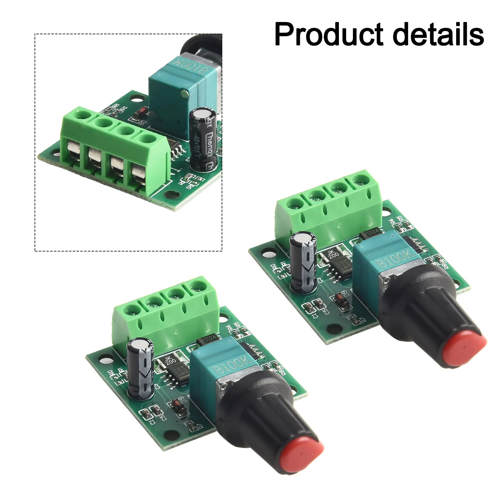 1pc para regulador de velocidade do motor pwm dc 2a 1.8v-15v interruptor de controle de velocidade controlador de velocidade para motores dc de ultra-baixa tensão