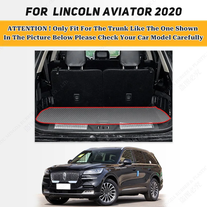 3D Surrounding Design Waterproof Car Trunk Mat For Lincoln Aviator 2020 Custom Car Accessories Auto Interior Decoration