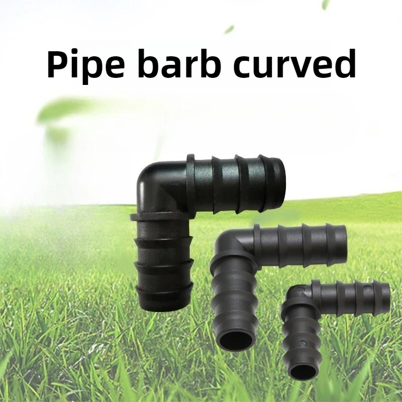 10 шт. DN16 DN20 DN25 колючие садовые соединители для воды, угол 90 градусов, изогнутые соединения, садовые сельскохозяйственные фитинги, соединители для шлангов