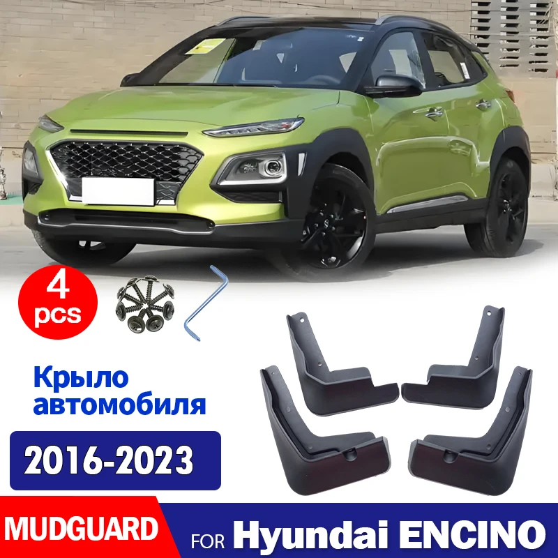 

For Hyundai Encino 2016 2017 2018 2019 2020 2021 2022 2023 Mudflaps Splash Guards Mudguards Mud Flaps Fender car Accessories