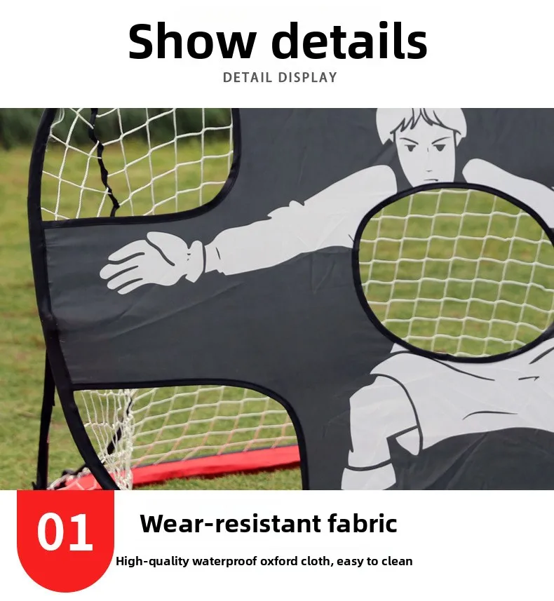 Indoor Training Net Portable and Simple Folding Small Net Frame Outdoor Sports Children's Football Door