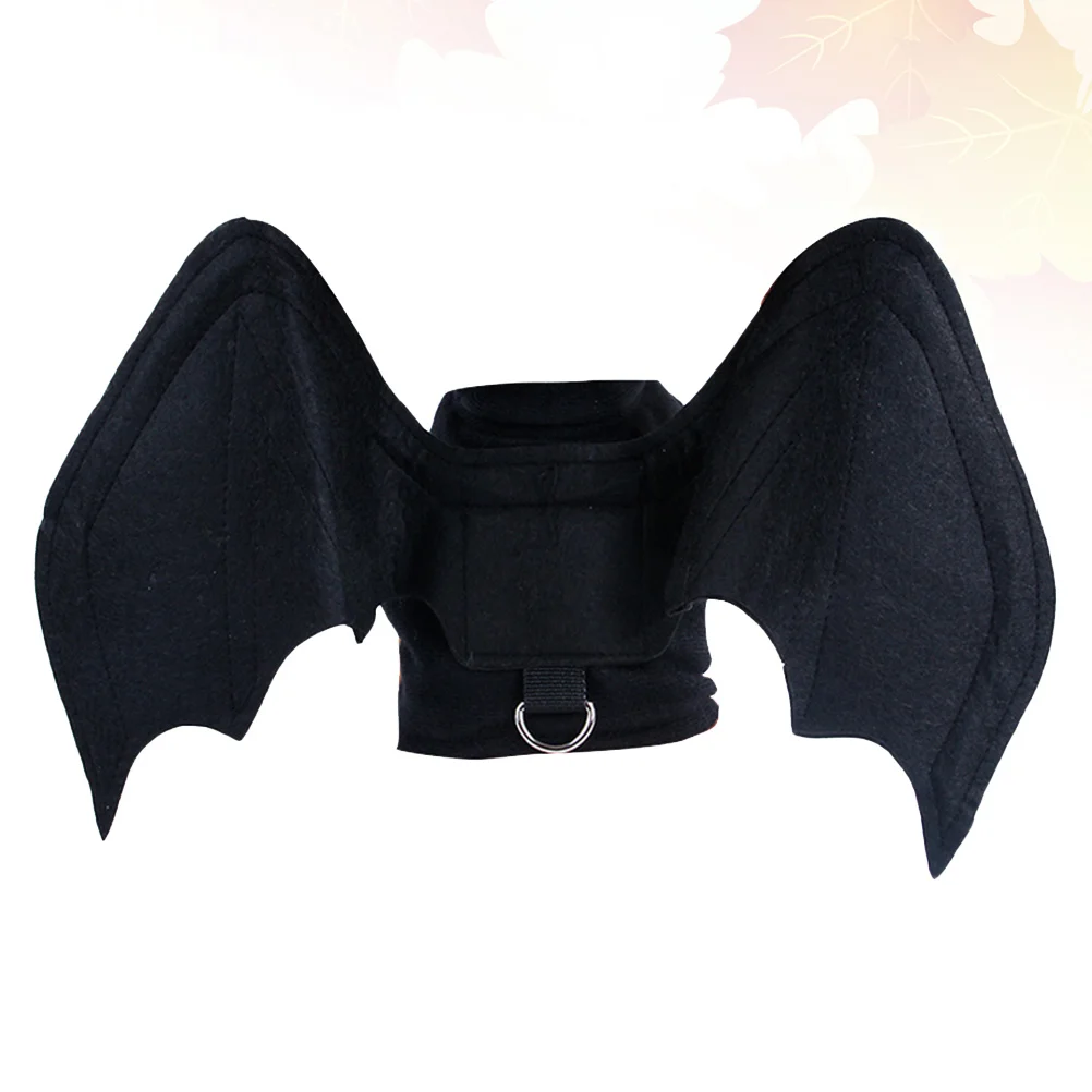 

Creative Chic Halloween Bat Wing Party Clothes for Dogs Cats M Size Pet Costume Dog Clothes Halloween Pet Costume