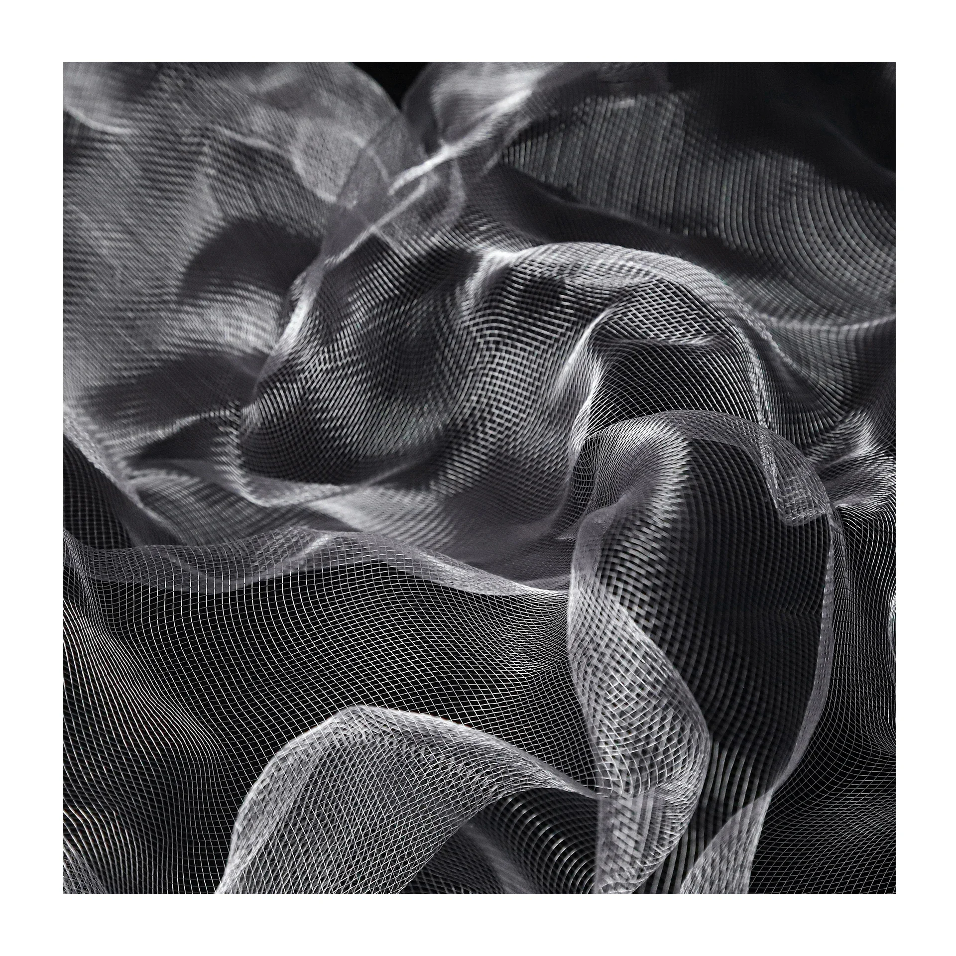 100x100cm Flexible Metallic Mesh Metal Fabrics Steel Metal Mesh Wire Fabric for Wedding Home DIY Material Designer Per Meter