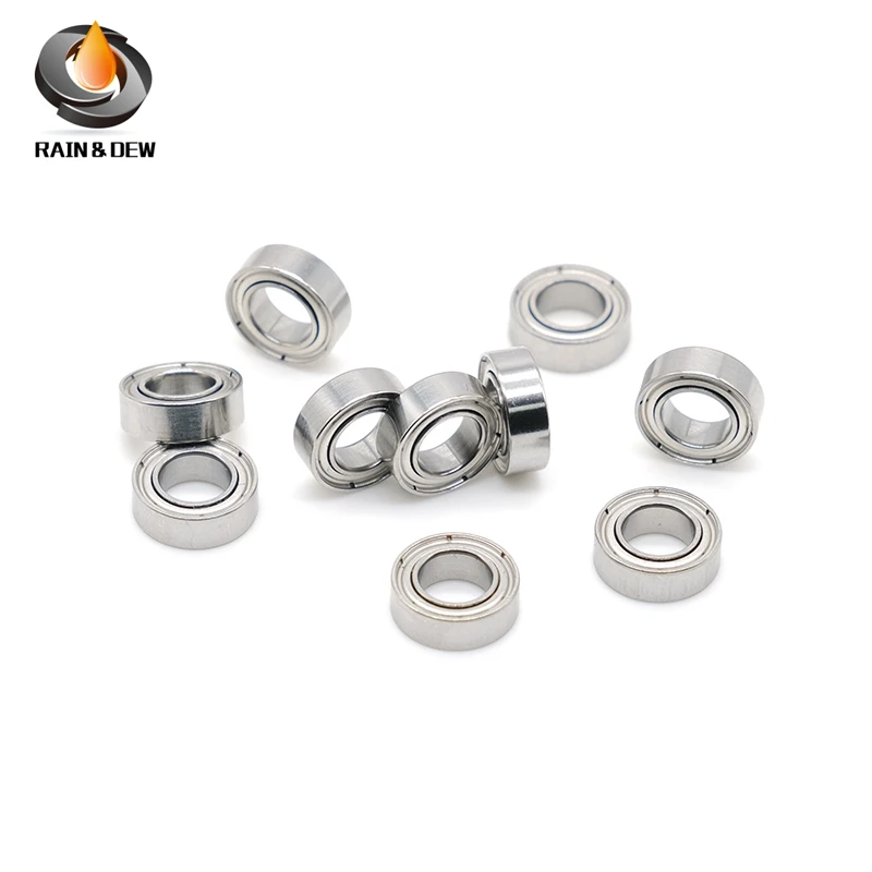 10Pcs MR63ZZ Fishing Reel Bearing ABEC-9 Stainless Steel Bearings for DAIWA SHIMANO &Abu Garcia Reel Handles Bearing 3x6x2.5mm view 4