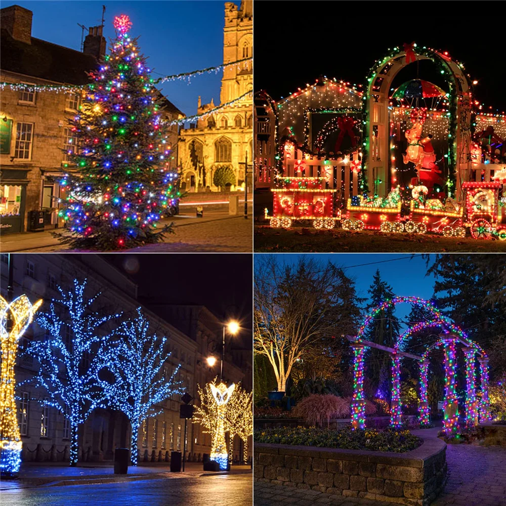 5M Fairy Light Smart Christmas LED Garland Remote Bluetooth APP Control DIY Color Indoor Outdoor Music Sync USB String Light - details 13