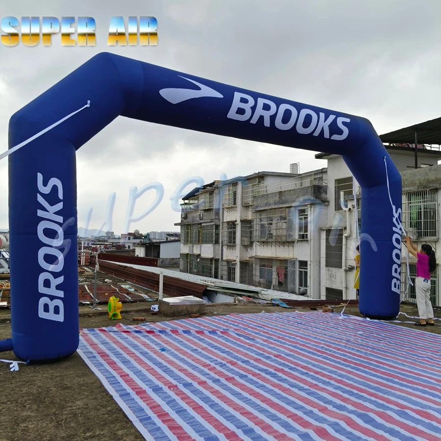 6mLX4mH Nadmuchiwana łuk reklamowy z niestandardowym logo na targi