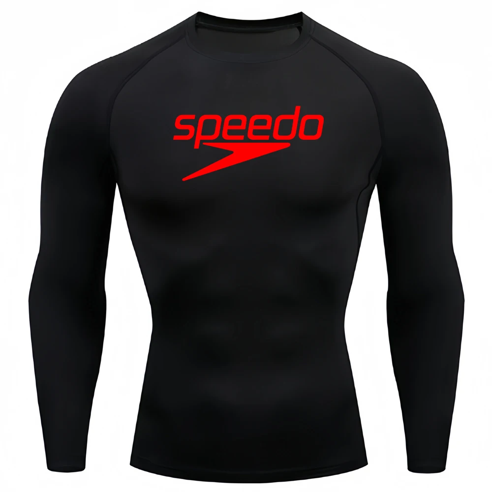 Male UV Protection Tights Rashguard Men Long Sleeve Swimsuit Swim Rash Guard Quick Dry Surf T Shirt Swimming Diving Suits S-3XL