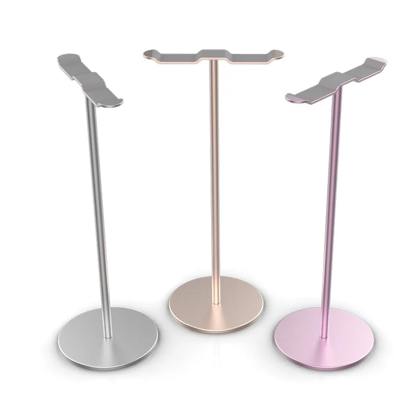 Soporte para auriculares General de Metal moderno, soporte para auriculares para juegos de escritorio Simple multifuncional, soportes para auriculares duraderos universales