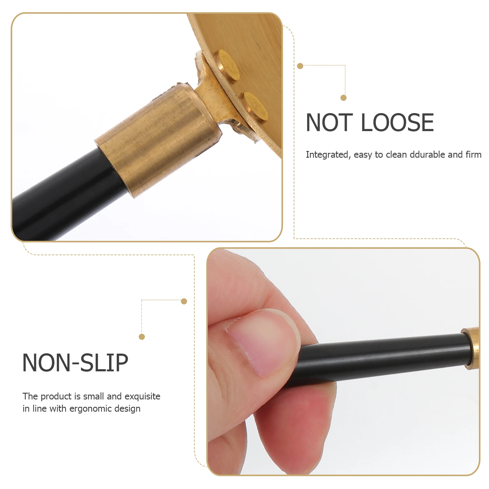 

1Pcs Mesh Filter with Handle Sturdy Copper Based Tea Strainer for Multiple Tea Preparation Smooth Flow No Residue