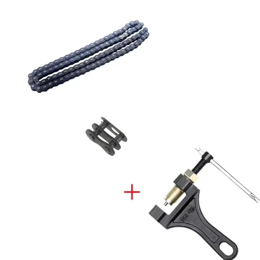 For 428 Chain 140 Links Heavey Duty Drive Chain Link Chain Breaker for 150cc 125cc 110cc 140cc ATV Beach Transportation