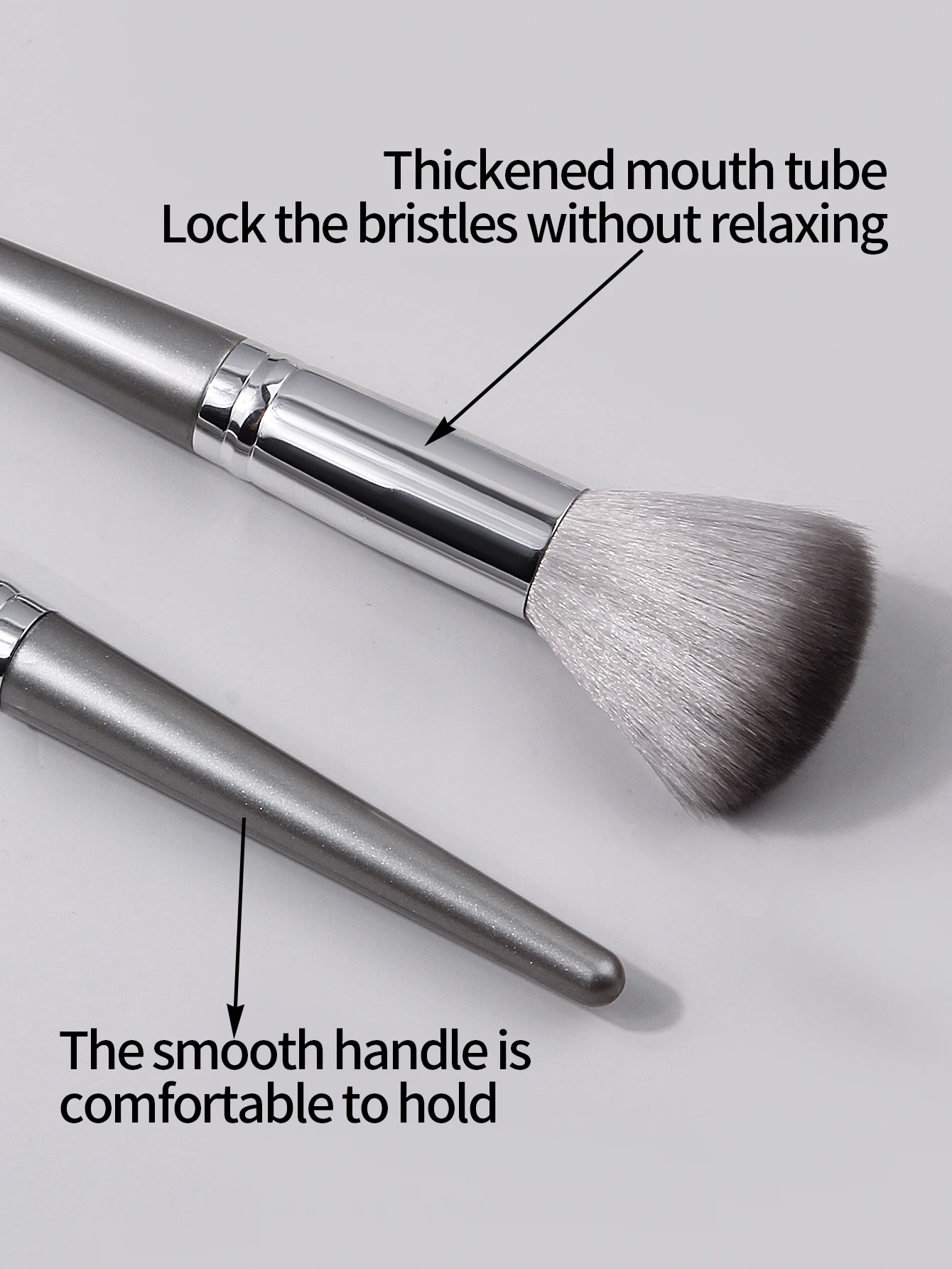 18-teiliges professionelles Make-up-Pinsel-Set und 4-teiliges Puderquaste-Set, Make-up-Werkzeuge mit weicher Faser zum einfachen Tragen, Foundation-Pinsel-Set