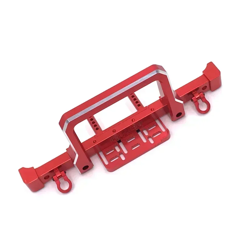 RC Car Metal Modification Parts Upgrade MN Model 1/10 MN999 Wrangler TRX4 SCX10 90046 90047 Front Bumper Can Be Installed Winch