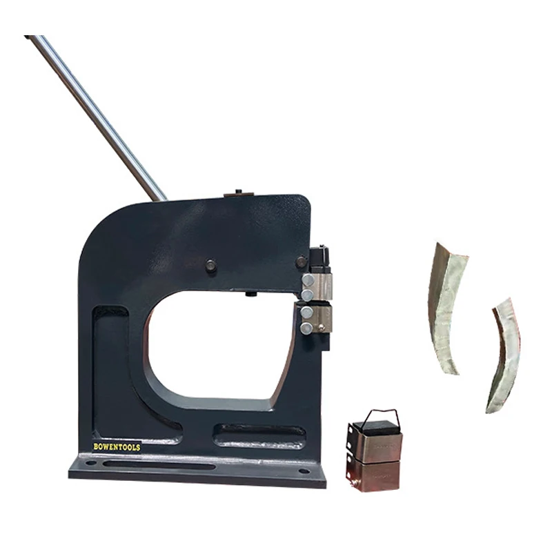 Imagem -03 - Shrinker Maca de Metal com Uma Alavanca Manual Folha Manual Dois Conjuntos de Mandíbula Profundidade da Garganta de 15 mm e 16ga Ss16