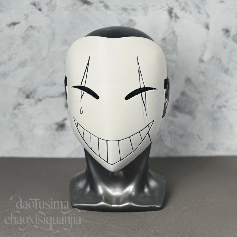 Anime Game The Freak Circus Cosplay Pierrot Horror Clown 3D Polylactic Acid Mask Props Accessories 코스프레 Halloween Christmas Cos view 2