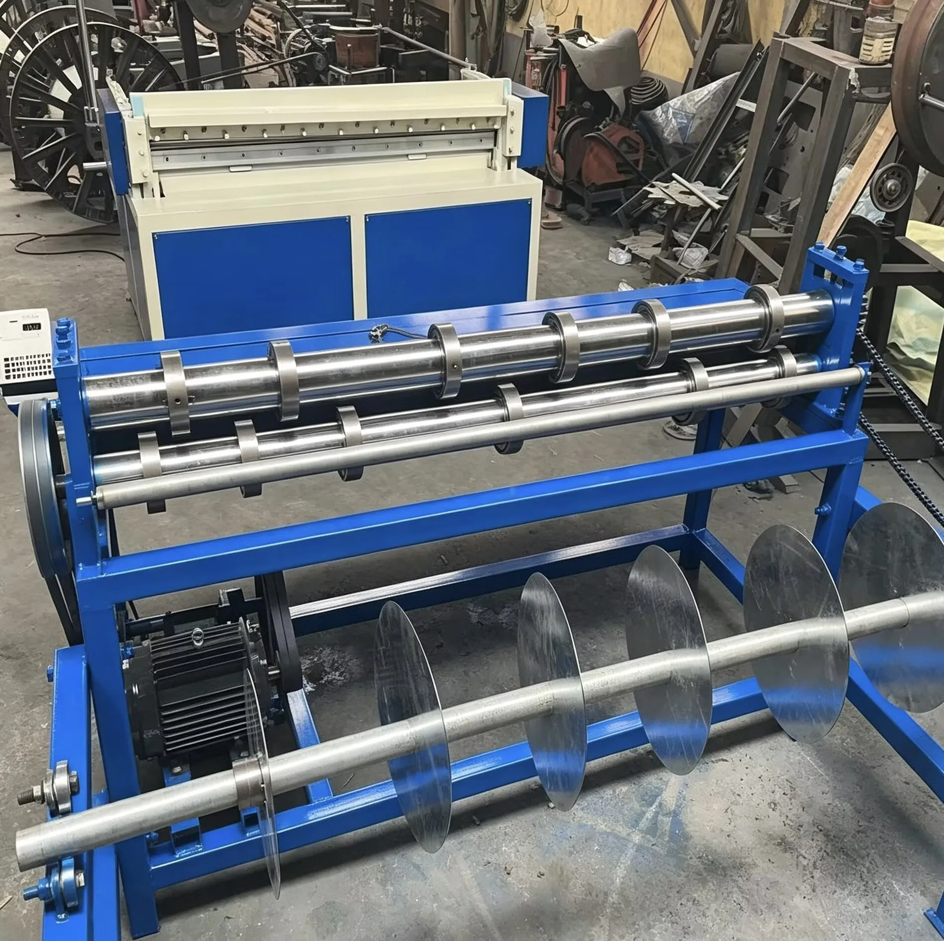 Stainless Steel Wire Mesh Slitter Expanded Metal Slitting Machine Roll Coil Mesh Slitting Machine Metal Mesh Slitter Cutter